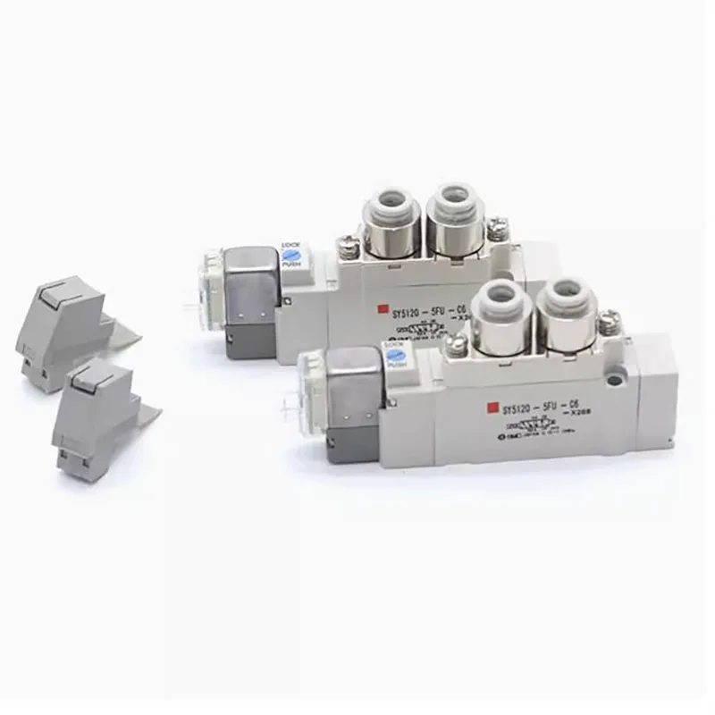 

SMC SY series 5-way solenoid valve SY5420-6LZD-01 ectromagnetic control valve DC12V SMC type Solenoid Valve SY5000