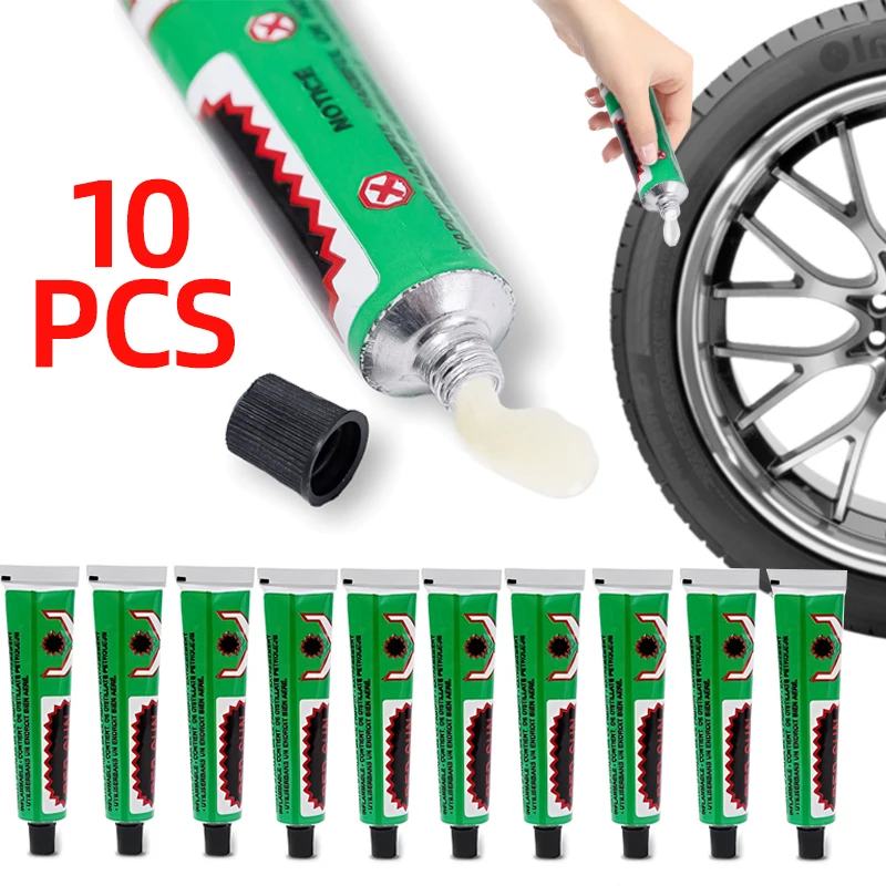 1/3/5/10Pcs Universal Tire Repairing Glue Motorcycle Bike Tyre Inner Tube Puncture Patching Glues Tool Auto Accessories