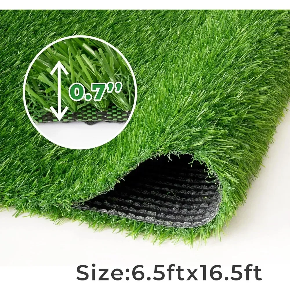 Artificial Lawn Outdoor Decoration - Indoor and Outdoor Fake Grass Area Fake Grass Mat, Indoor and Outdoor Lawn for Pet Dogs