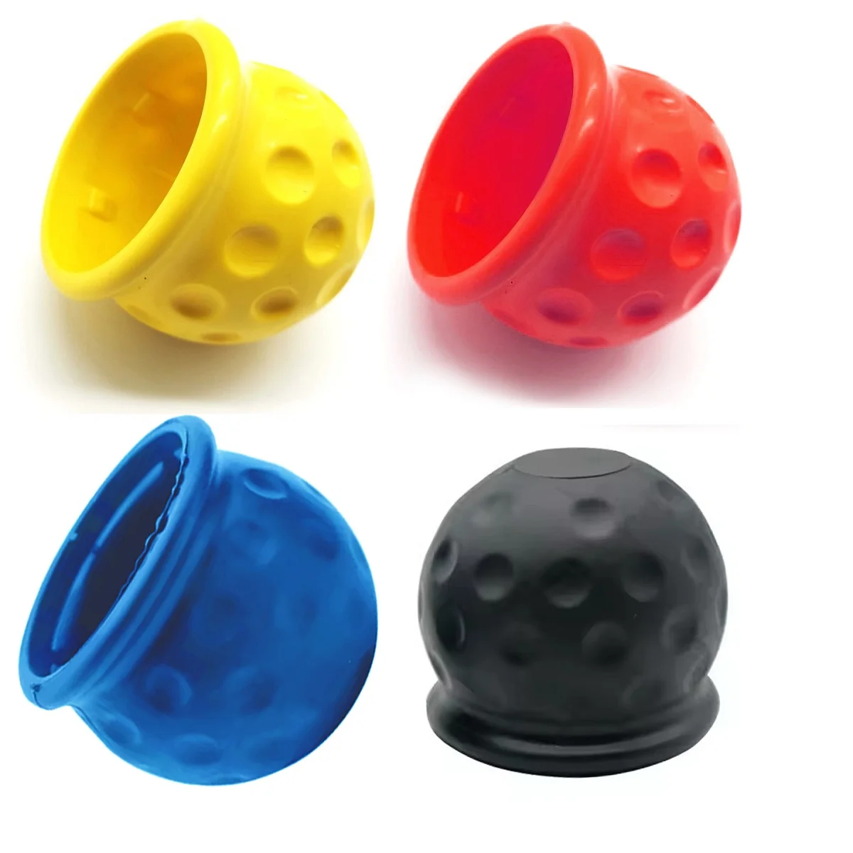 

Универсальный шаровой чехол для фаркопа, 50 мм, сцепное устройство для прицепа, шаровой шарнир из ПВХ, резиновые защитные колпачки, крюк, прицепы, защита буксировочного шара