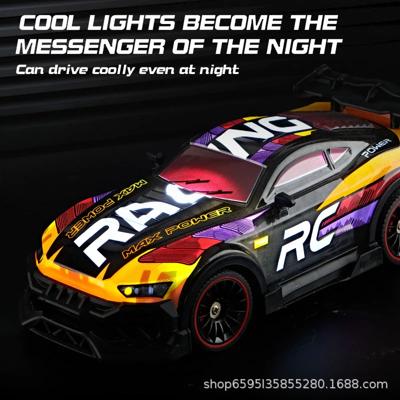 

High-Speed RC Drift Car Four-Wheel Drive Remote Control Car Model Durable Children's Toy Car Fast Charging Off-Road Vehicle