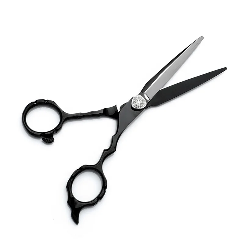 Black High End  Steel VG10 Scissors Hair Professional Hair Scissors Barber Scissors
