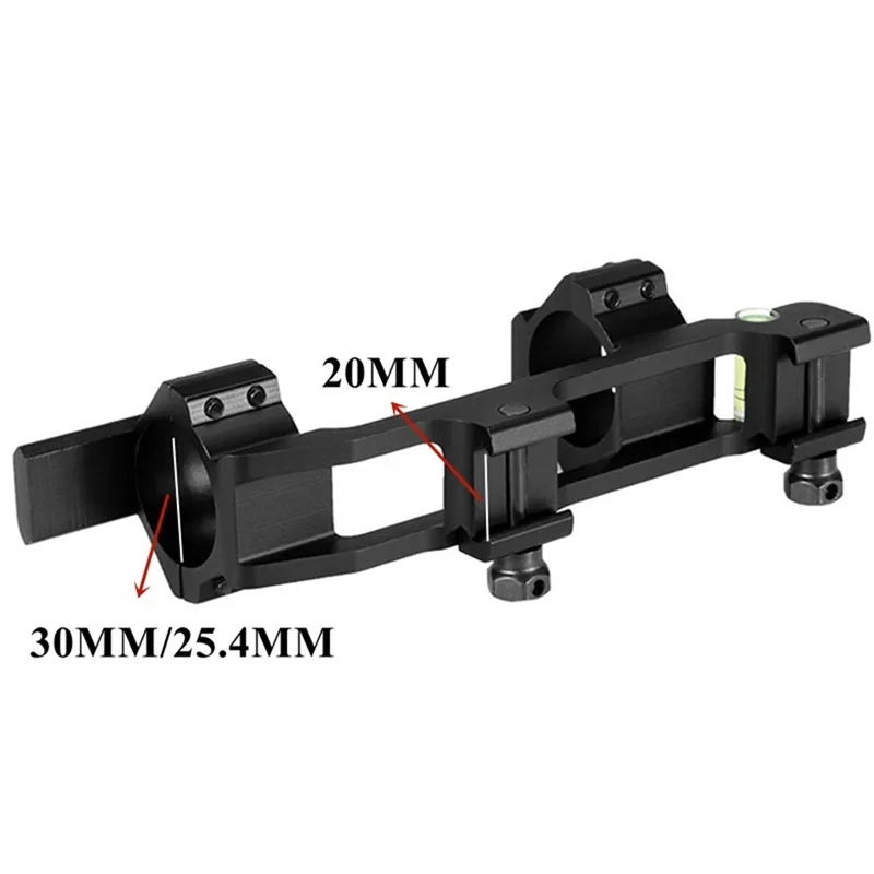 

Аксессуары для оптических инструментов Горизонтальное крепление 25,4/30 мм, горизонтальное крепление для прицела телескопа, крепление для прицела-A27R