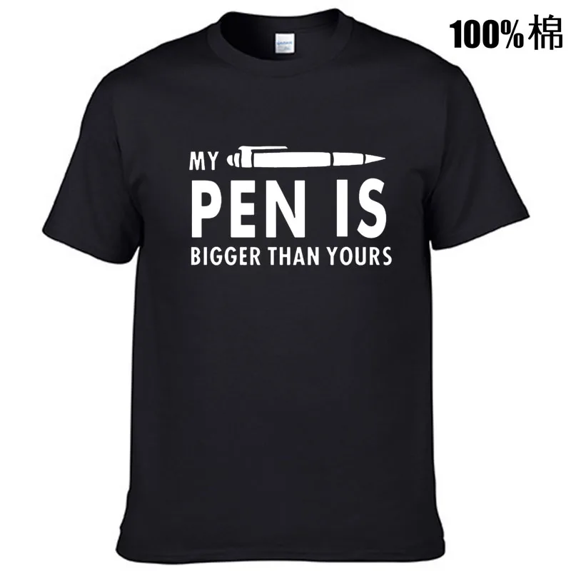 Мужская футболка с коротким рукавом, круглым вырезом и забавным принтом