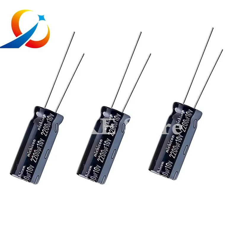 

20 шт. Nichicon HV 10V2200UF объем 10X25 мм UHV1A222MPD электролитические конденсаторы 2200 мкФ 10 В новый