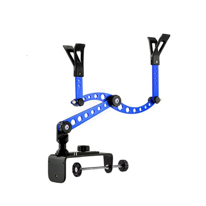 Aluminium Alloy Raft Fishing Sea Boat Accessories Fishing Rod Rack Holder Bracket Support Pole Clamp Clip Stander Fishing Tackle