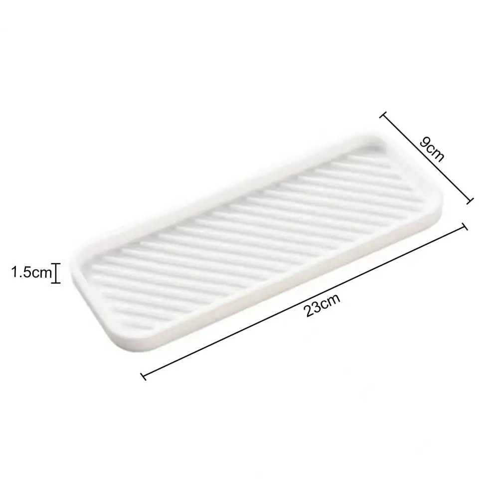 3Pcs Draining Mat Multifunctional Drying Rack Kitchen Sink Organizer Tray Silicone Sponge Soap Dispenser Caddy Counter Supplies