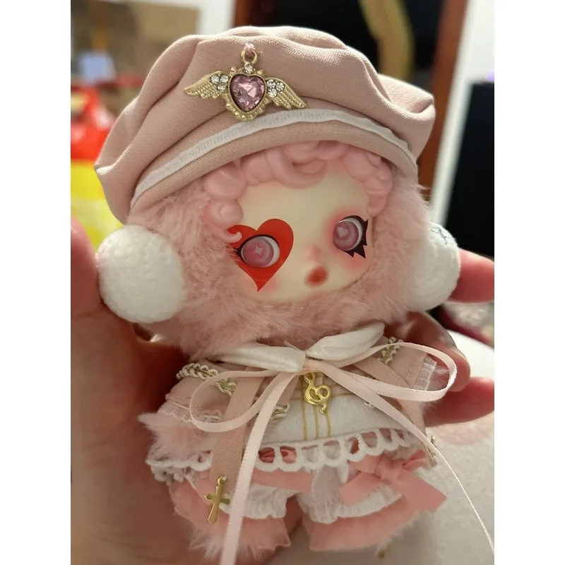

For POPMART POP MART SKULLPANDA Winter Movement Series Plush Doll Baby Clothes Pendant Cute