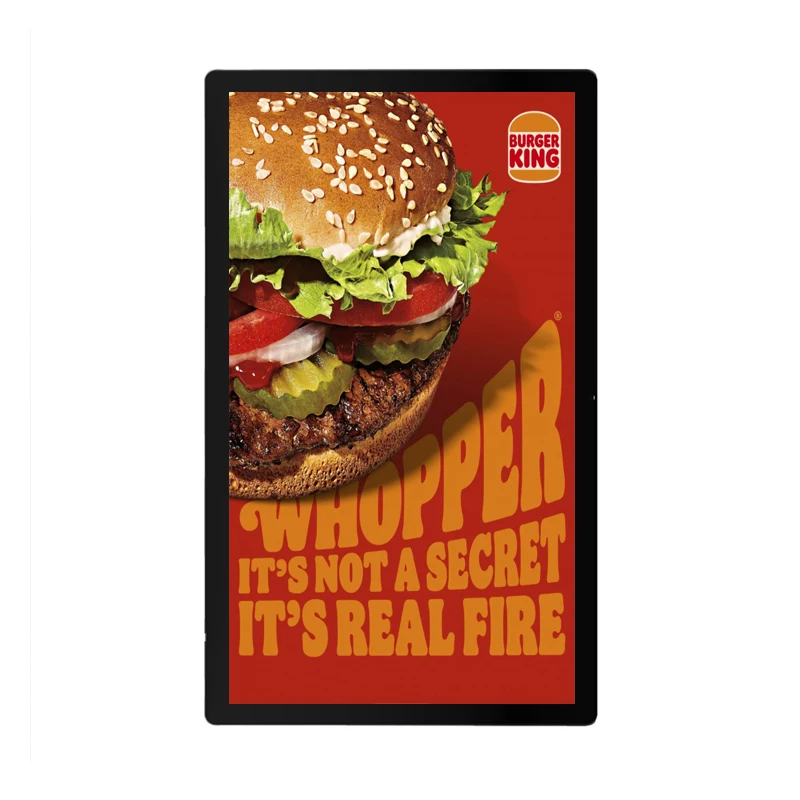 Indoor 21.5 Inch Touch Screen 43 Inch Wall Mounted Advertising Player Digital Signage for Restaurant Store Mall Media Player