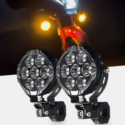 4.5‘’ Inch Car LED Work Light Spotlight Foglight Driving Lamp For BMW R1200GS R1250GS F800 F850 F900 Motorcycle SUV ATV UTV
