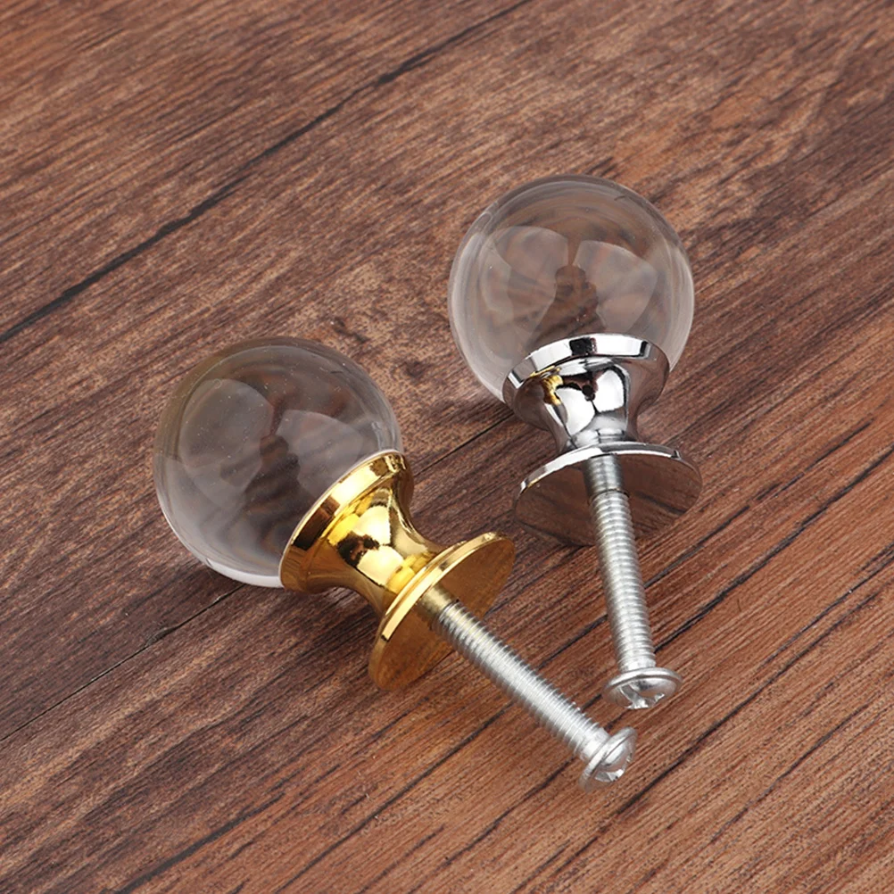 

4Sets Crystal Drawer Knobs Elegant European Design Cabinet Hardware for Home Wardrobe Doors Corrosion Resistant Shiny Furniture