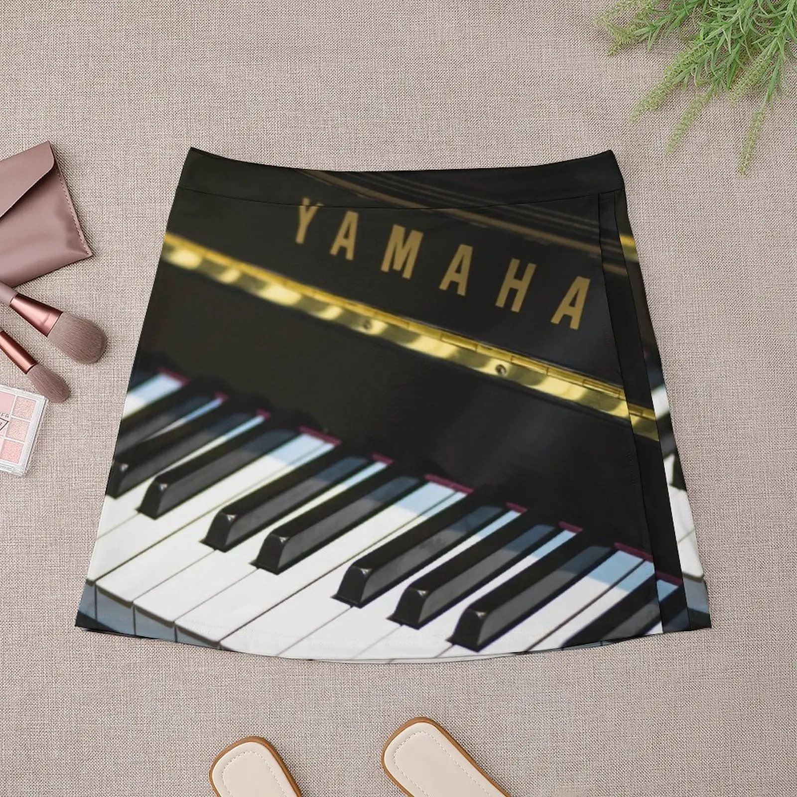 Piano Mini Skirt womans clothing short skirt
