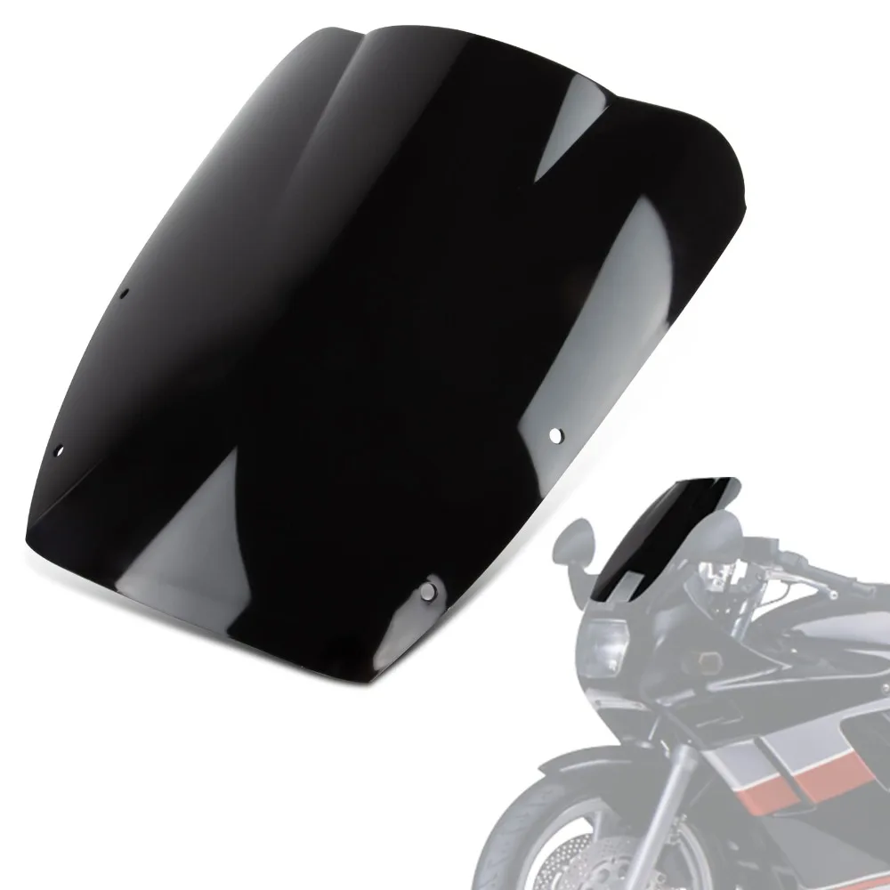 Motorrad Windschutzscheibe Windschutzscheibe Double Bubble für Suzuki Katana GSX600F GSX750F 1987-1997