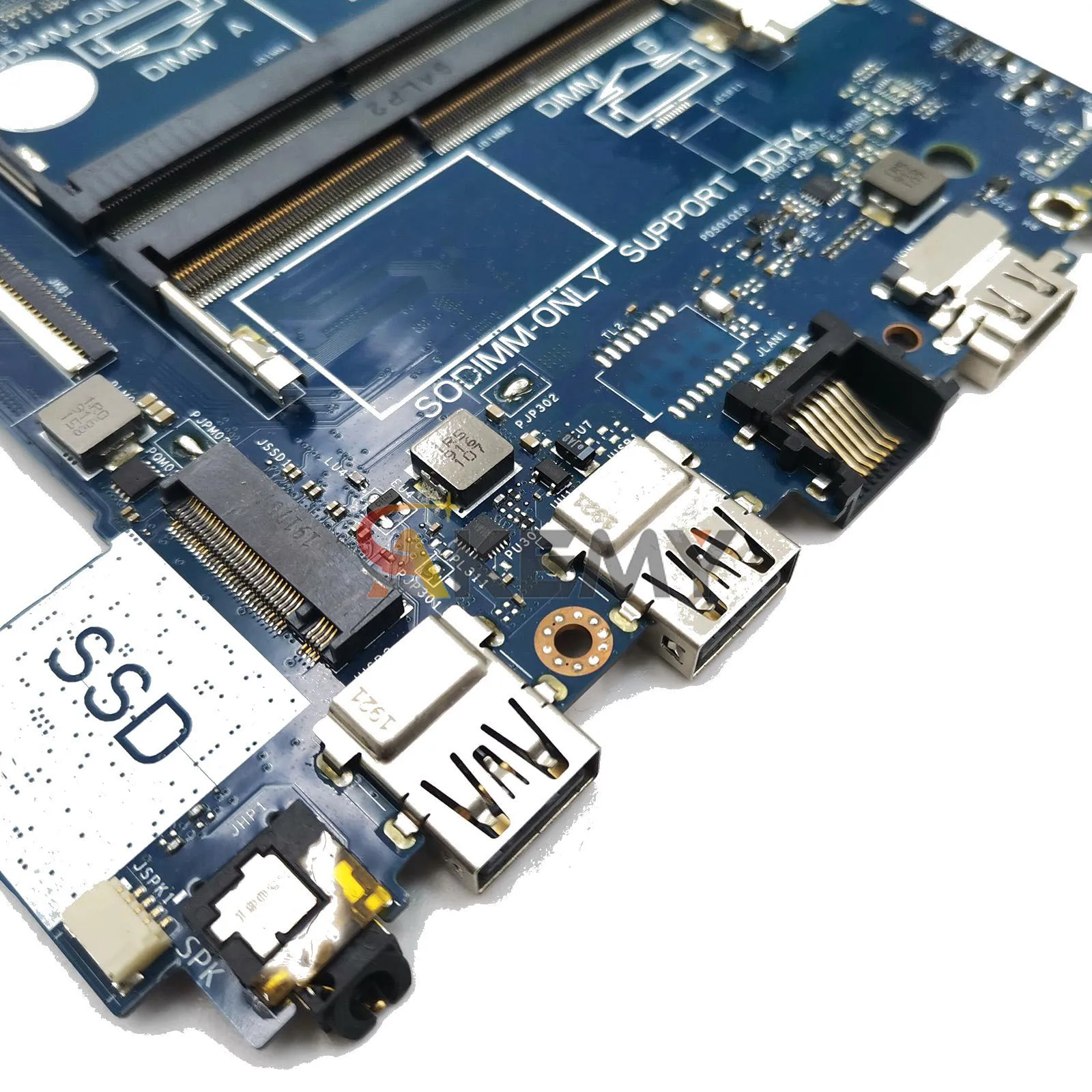 Placa base para portátil Dell Inspiron 3490 3590 5494 LA-G716P con CPU i5 i7 de 10. a generación V2G GPU P43V7 100% completamente probada
