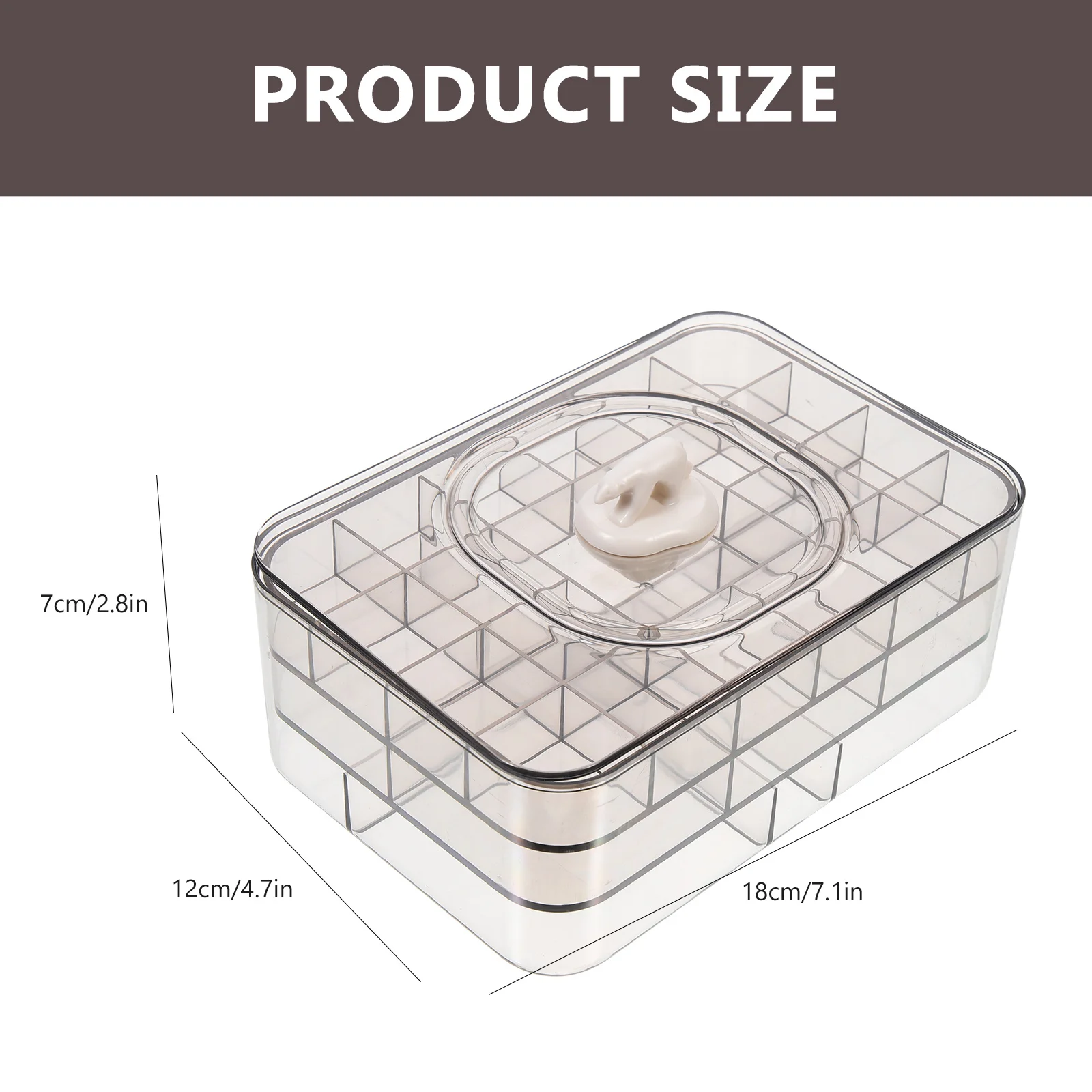 

Пластиковая коробка для хранения ювелирных изделий, небольшой портативный органайзер для ювелирных изделий с несколькими отделениями для колец, серег, ожерелья, держателя, дорожный футляр