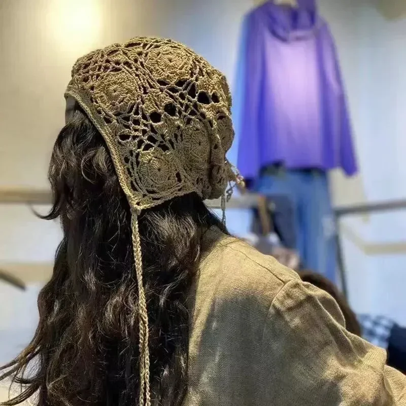 

Elegant Comfortable Pullover Hat Knit Beanie Hat Fashion Female Knitted Cap Headband Winter Hat Soft Pullover Beanie for Women