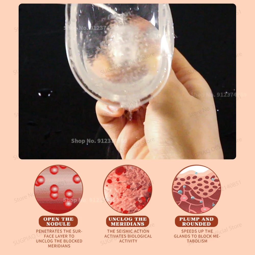 Breastโ Enlargement Vagina Vacuum Pump Cover Clitoris Sucker Women Nipple Stimulation Licking Vibrator Chest Masturbator Sex Toy