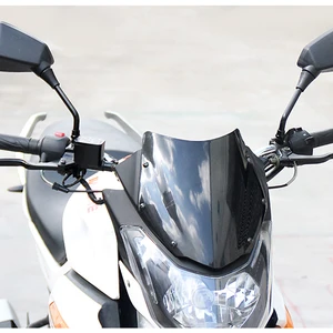 Universelle 10 -mm -Rückspiegel der schwarzen Motorrad -Roller -Motorradspiegel für KLX 250 Fz 25 CF Motorrad X8 JAWA 50 WASP 125 NMAX 10 Hauptverkäufe der Rückfahrdaten 250 - №9