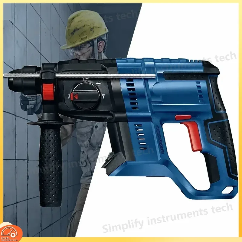 GBH 180-LI Cordless Rotary Hammer SDS PLUS Brushless Motor 18V Lithium Impact Drill Power Tool for Concrete Drilling