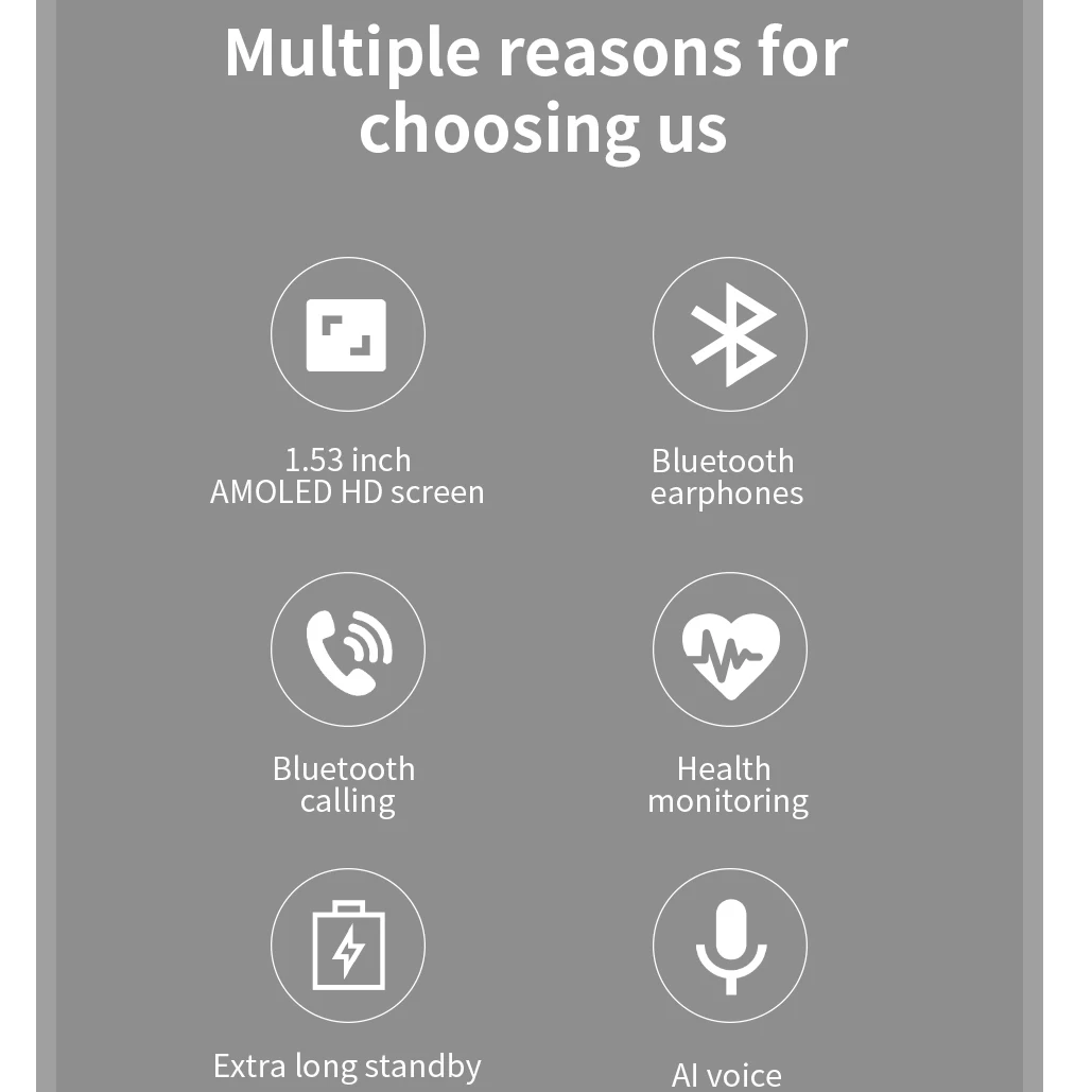 2 In 1 TWS Noise Reduction Headset Smart Watch Men Headphone Blue Tooth Call Smartwatch Women Waterproof 1.53' Heart Rate Sports