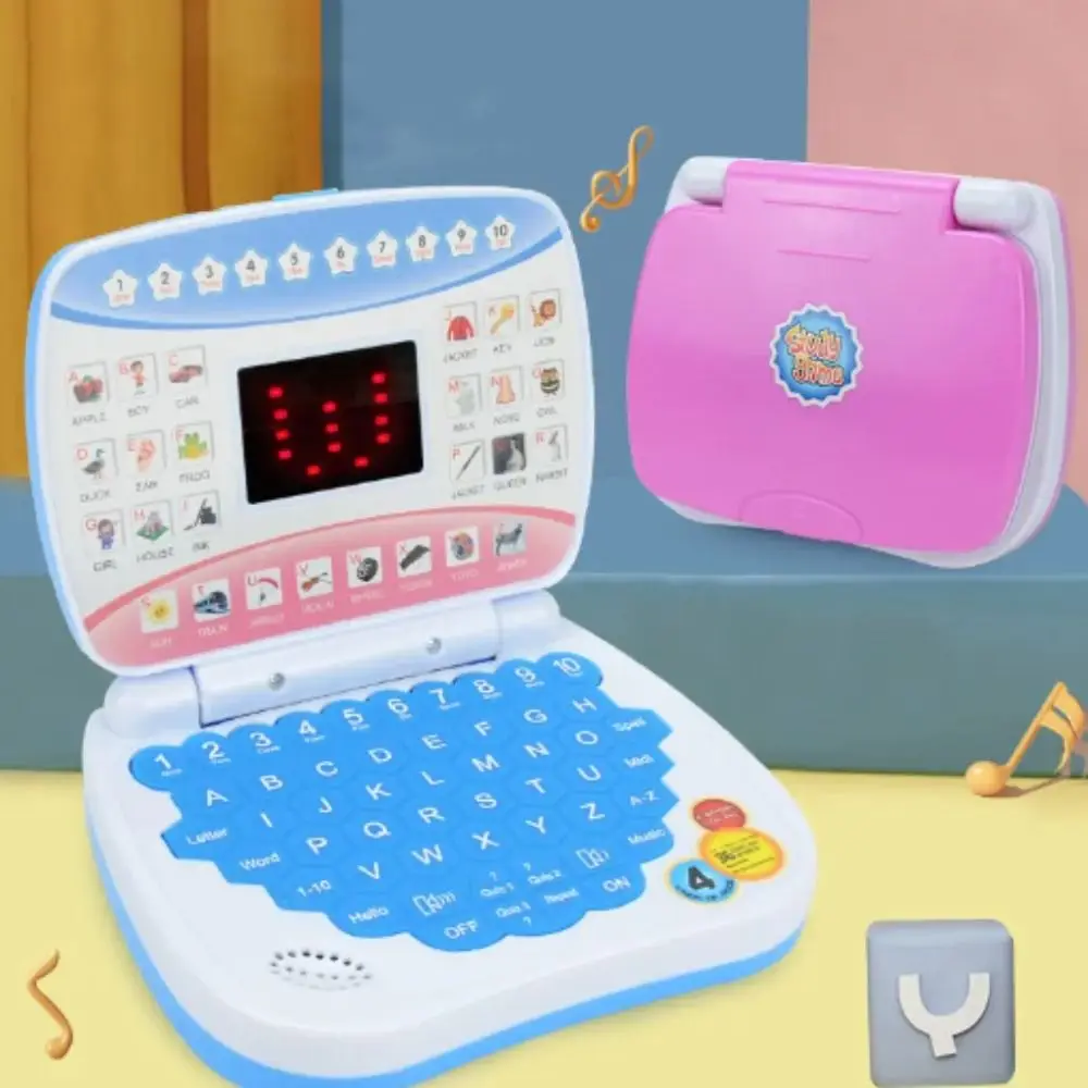 Electronic Learning Machine Educational English Language Learning Child Laptop Computer With Mouse English Laptop Toy Child Toys