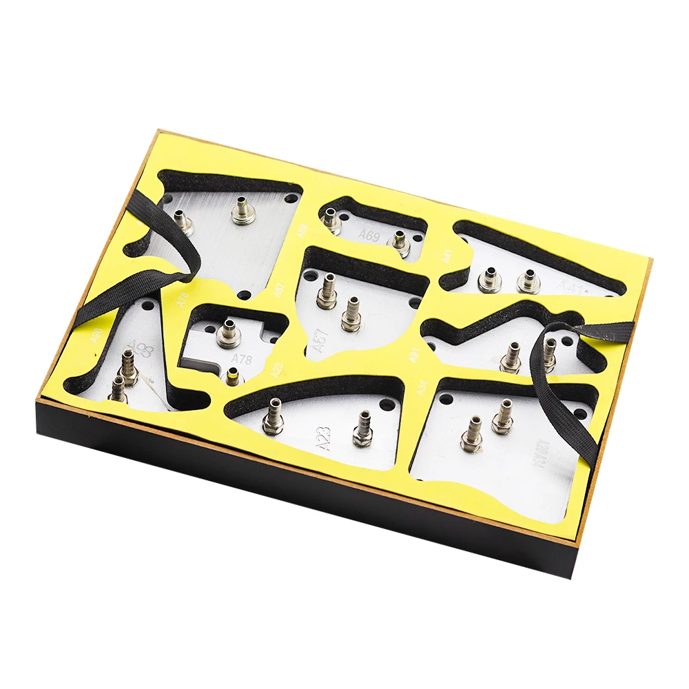 116PCS Aluminum Alloy Auto automatic Transmission Oil Replacement Gearbox Quick Adapters