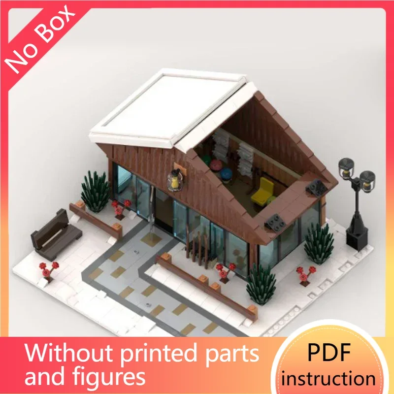 christmas theme holiday season house bricks santa xmas noel cottage blocks natale cabin winter village church moc building setCh