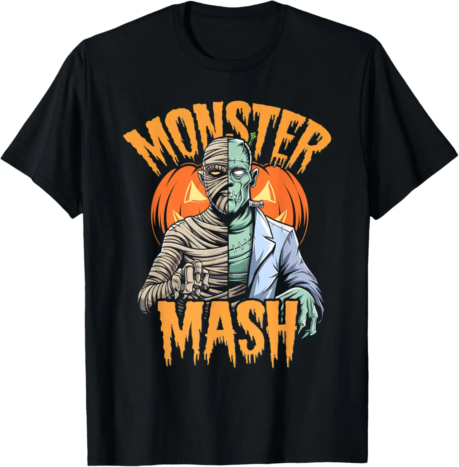 

Vintage Horrorfest Halloween Movie Monster Horror Mash T-Shirt