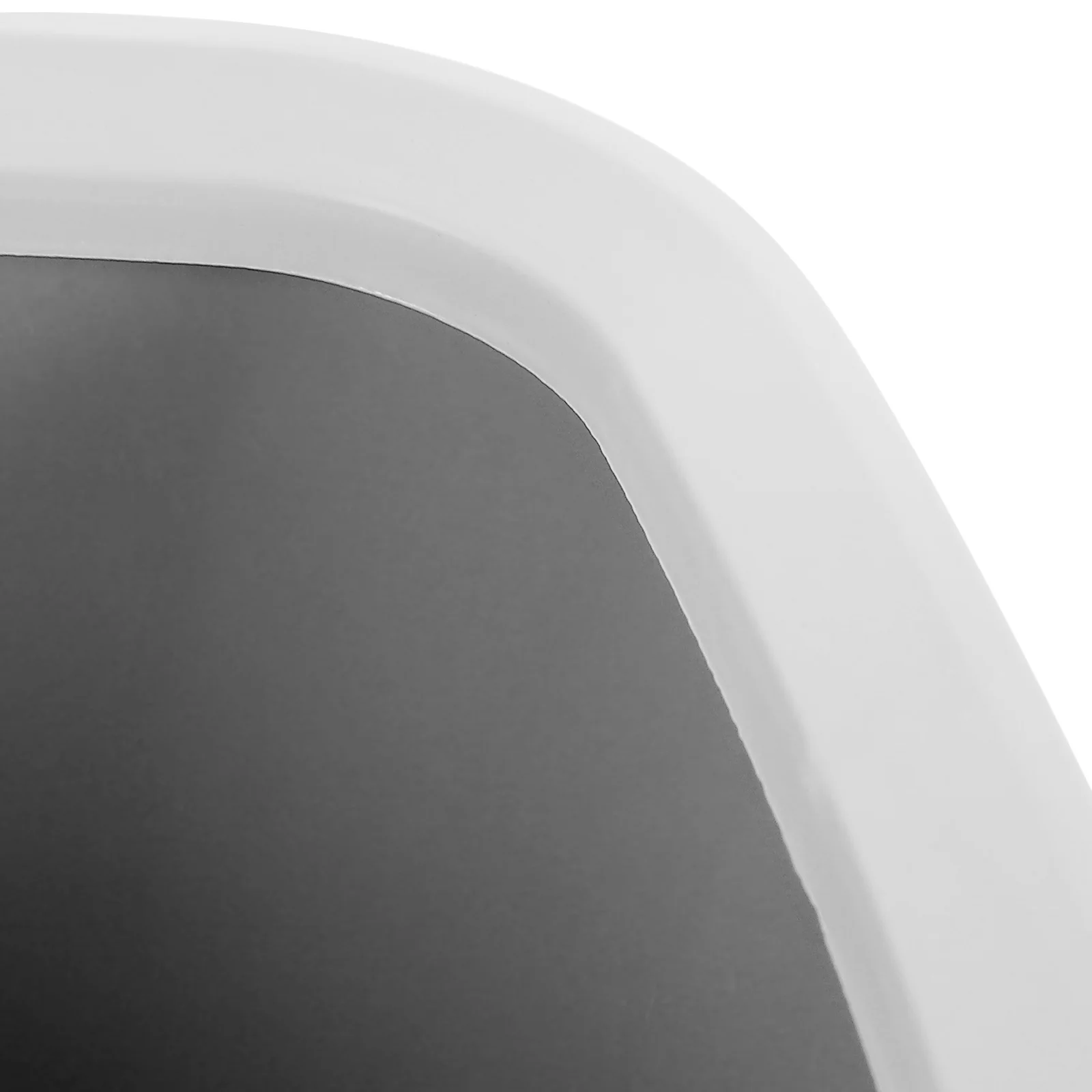 

No Lid Plastic Trash Can Waste Bucket Bathroom Bedroom Living Room Household Garbage Bin Large Opening Easy to Clean