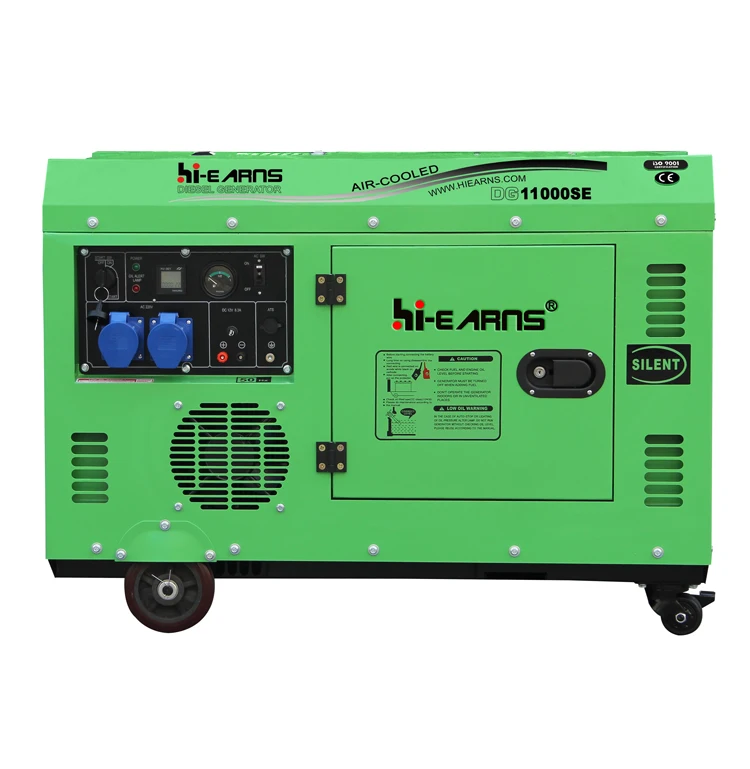 hiearns DG11000SE 8KW 10KVA portable silent die·sel generator for home use