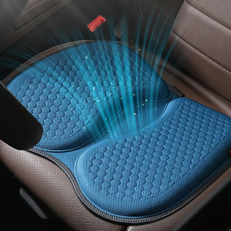 

Gel Seat Cushion Long Sitting,Breathable Honeycomb Home Office Chair Pads Wheelchair Cushion Relieving Back Pain & Sciatica Pain