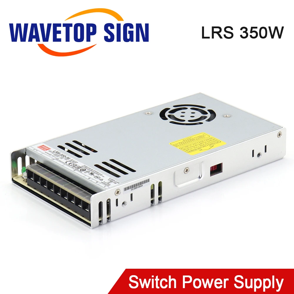

SignkoRay Meanwell LRS 350W Switch Power Supply DC5V 12V 24V 36V 48V for Co2 Laser Cutting and Engraving Machine