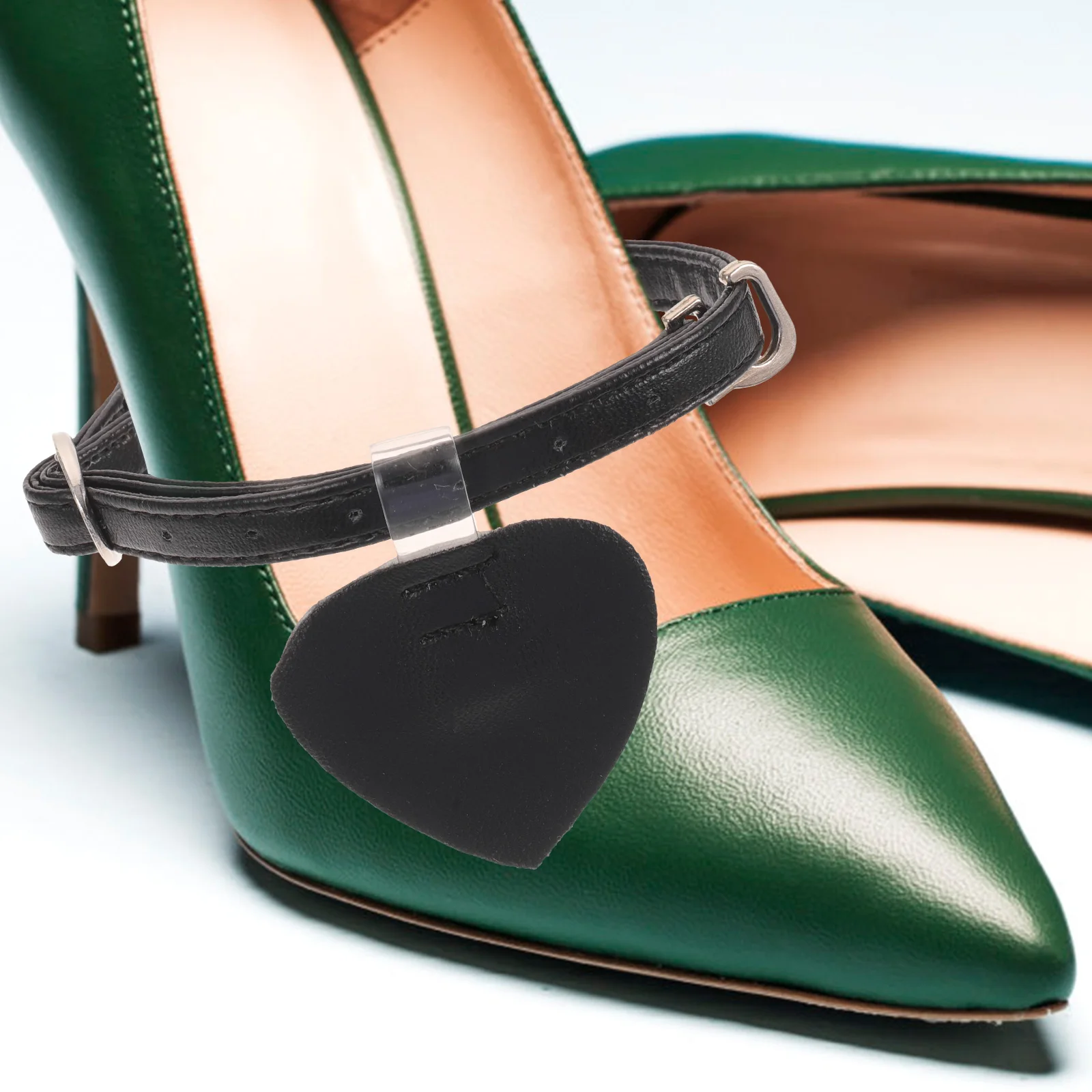 

4pcs Clear Heel Grips Adjustable Shoe Straps Blister Protection for Women Men Anti-Slip Pain Relief Foot Cushions