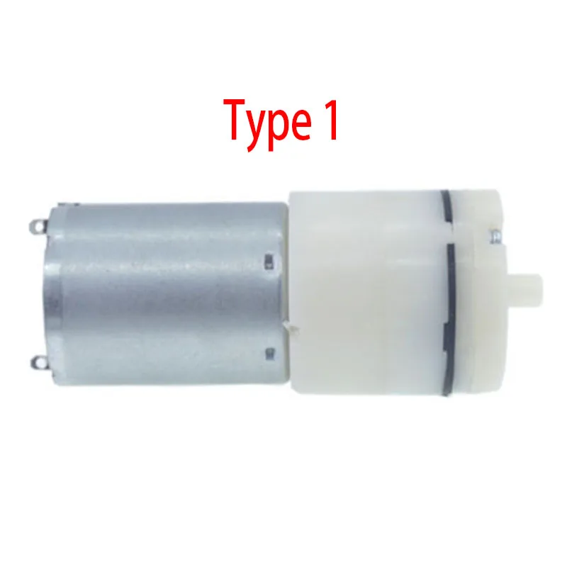 12V DC Small 370 Water Pump Low Noise Large Water Flow DC Motor Water Pump For Mini Vacuum Oxygenation Air Pressure Breast Pumps