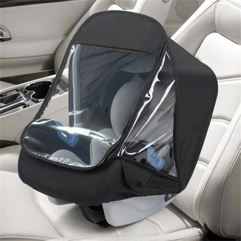 Windproof Waterproof Baby Car Rain Cover Infant Car Weather Shield Cover