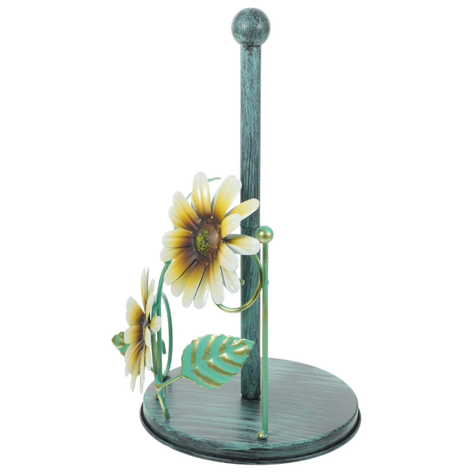 

Iron Paper Towel Holder Sturdy St Rack Kitchen Bathroom Decorative Storage Tissue ganizer Home Gadget