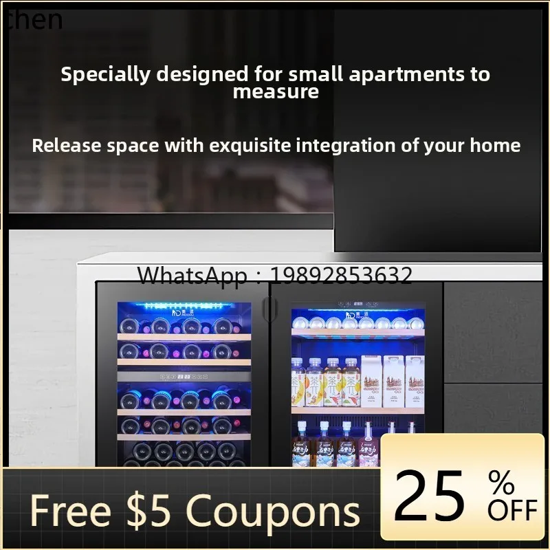 

BG.ultra-thin red wine temperature wine cabinet silent first-class energy-saving household air-cooled frost-free ice bar