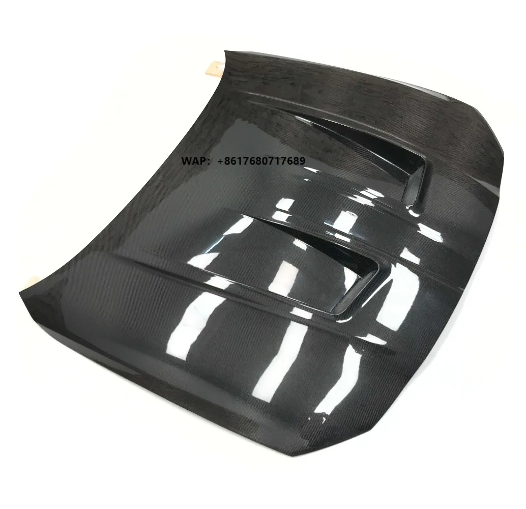 Cheshang New G80 G82 Carbon Fiber Car Body Kit for 4 Series M3 M4 G83 N Style Bonnet Bolt-On Universal Fitment Black