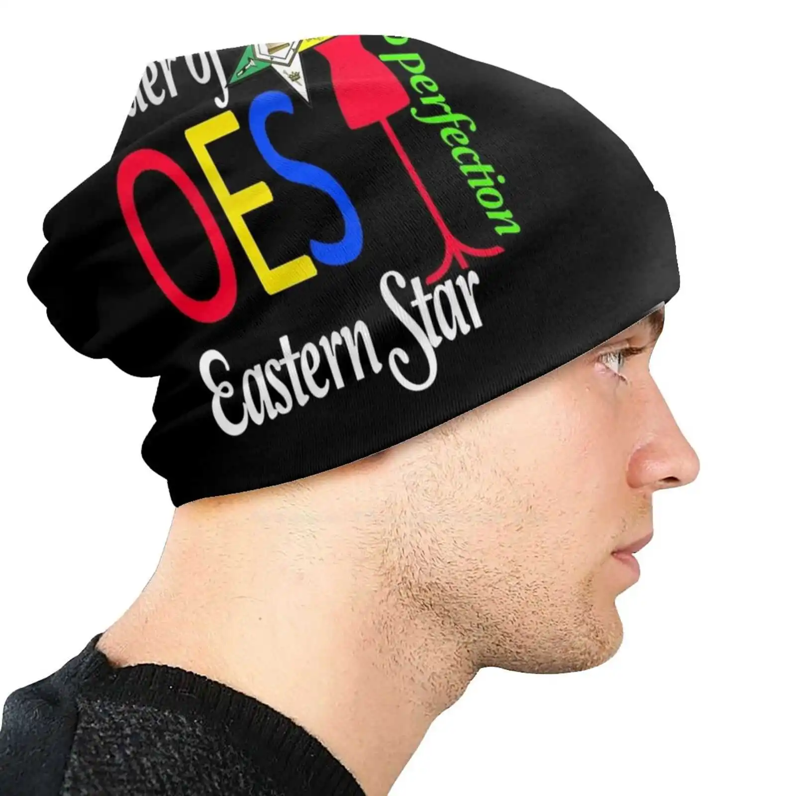 Oes Style Order Of The Eastern Star Logo Sistar Fit To Perfection Foldable Panama Bucket Hat Cap Order Of The Eastern Star Oes