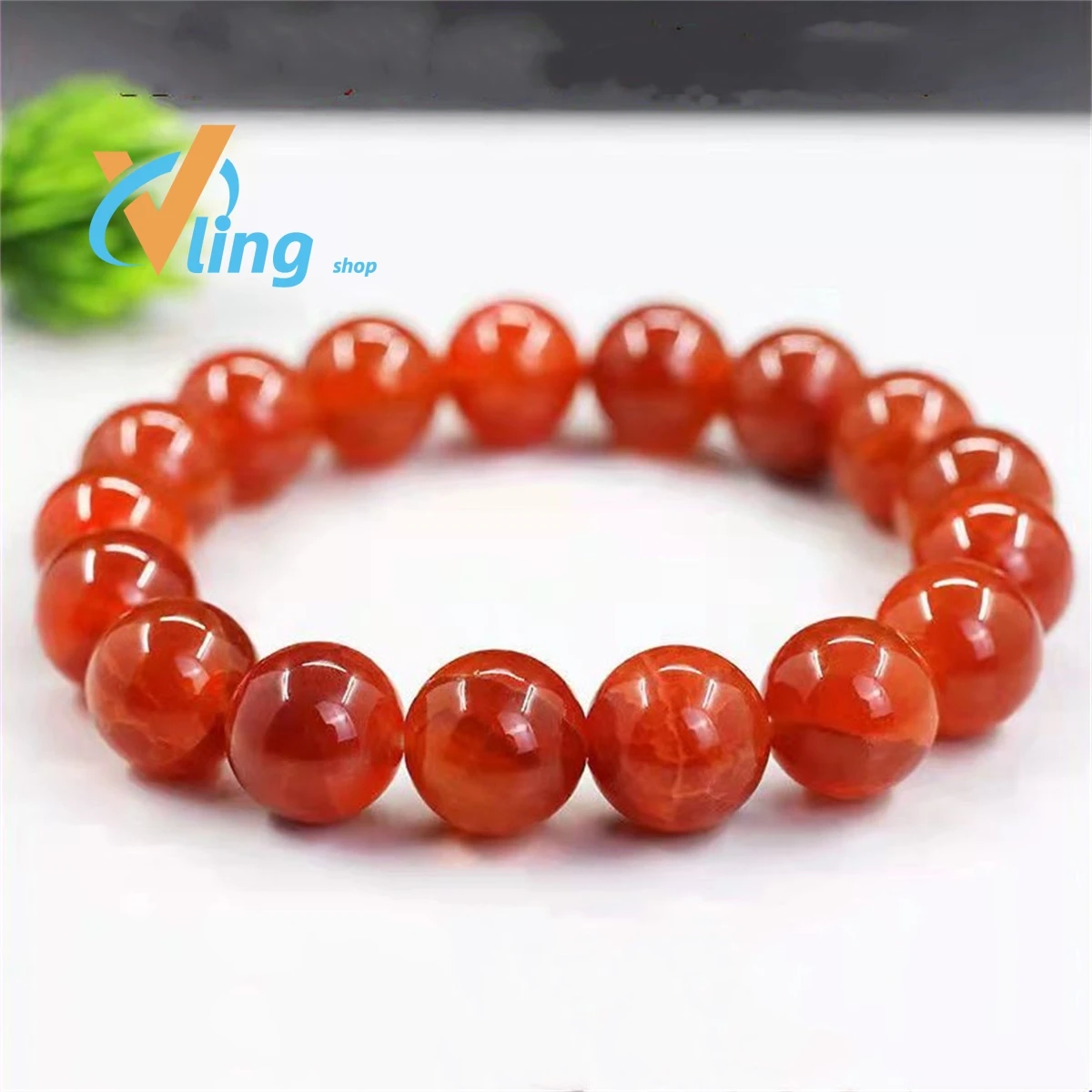 Natural Red Agate Dragon Scale Bracelet Dragon Linfeng Blood Necklace Jade Jewelry Women's Men's Simple And Versatile Wholesale