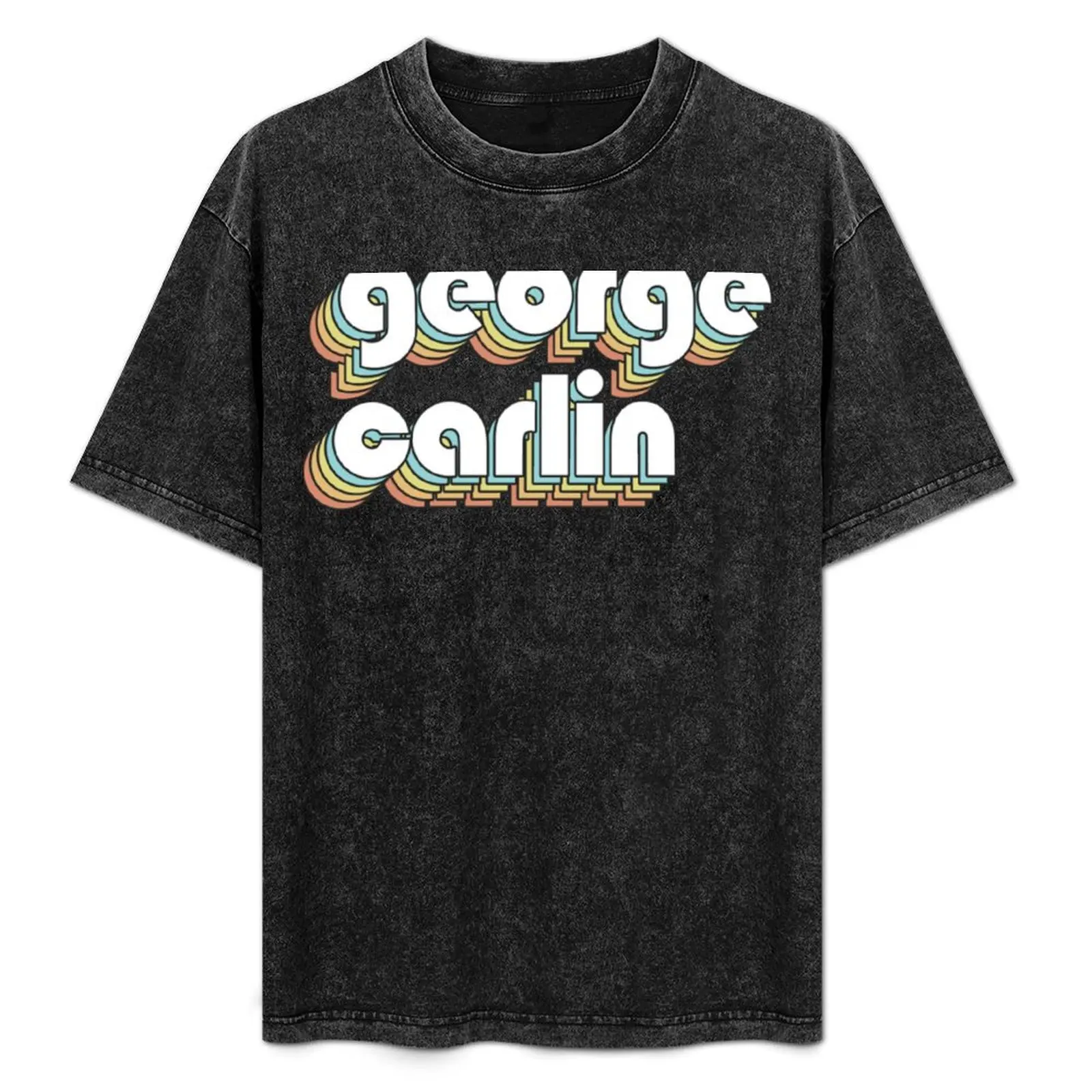 man george carlin T-Shirt graphics cotton graphic tees shirts graphic tees sweat tshirts for men