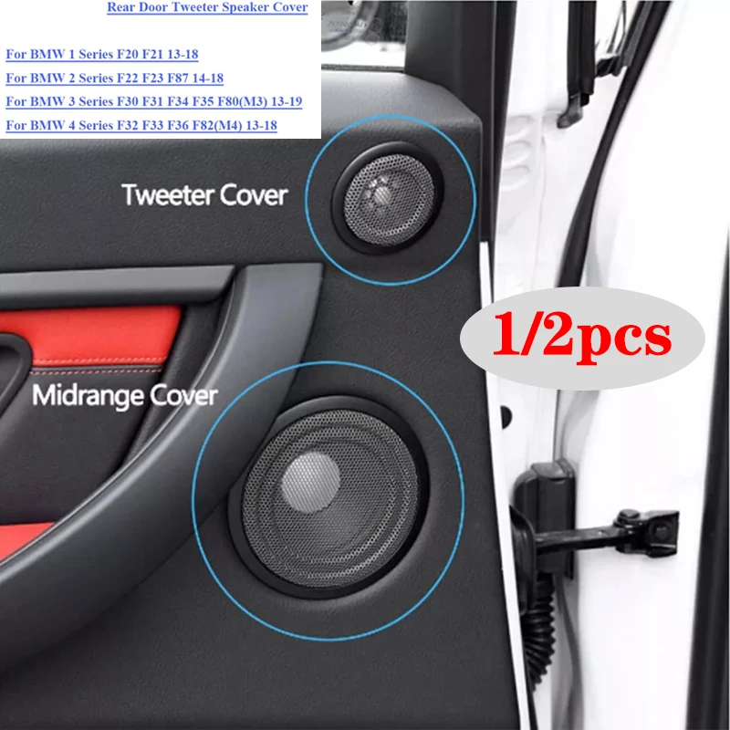 

Speaker Cover Front Rear Door Tweeter Audio Horn Panel For BMW 1 2 3 4 Series F20 F22 F30 F31 F33 F36 F82 F32 F34 F48 F36 F80