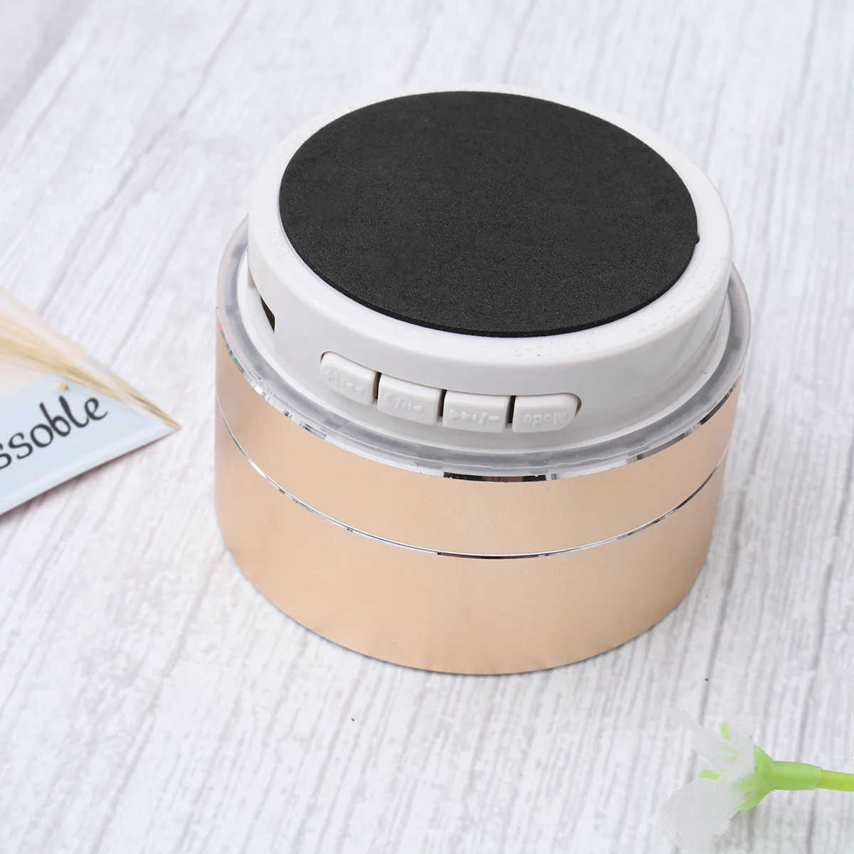 

Dual Wireless Outdoor Portable Speakers Aluminum Alloy Mini Led Support High Fidelity 3D Surround Stereo