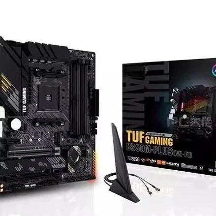 

Материнская плата Asus TUF GAMING B550M-PLUS (WI-FI) в штучной упаковке с поддержкой Ryzen 5600