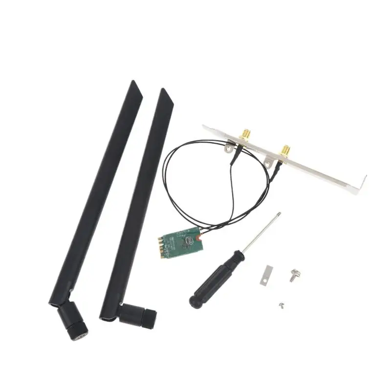 1200Mbps Dual Band WiFi Adapter 7265NGW Bluetooth 4.2 M2 Kit for Upgrade Desktop Laptop PC