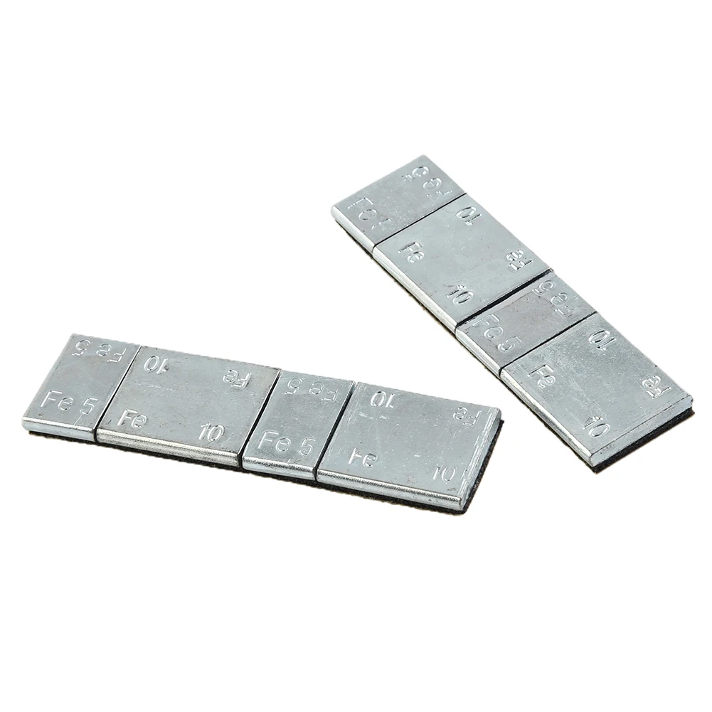 60g Iron Tire Balancing Weight for Cars Motorcycles and Light-Duty Vehicles Designed for Alloy and Steel Wheel Types