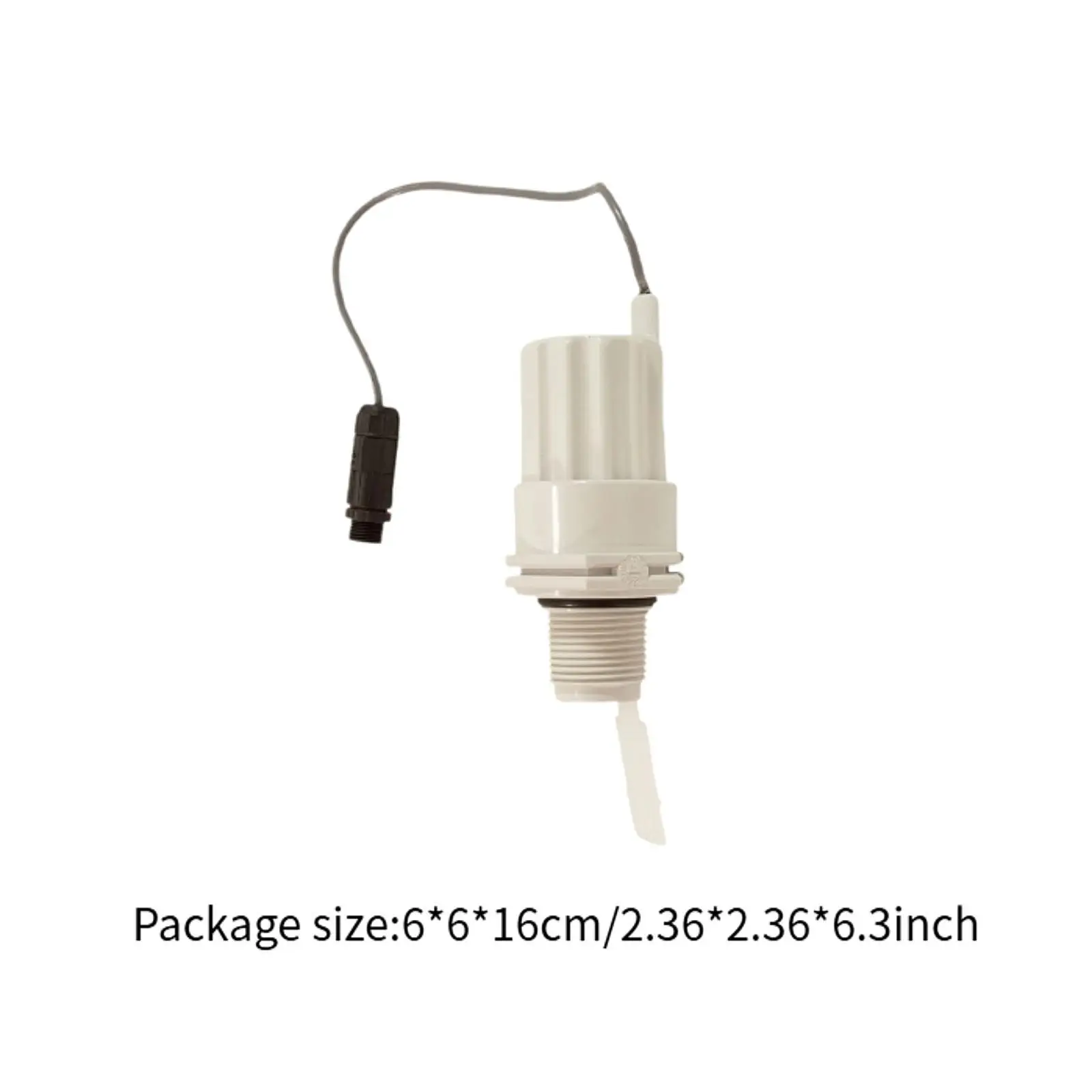

Assembly Flow Switch White PP Pool Water Flow Sensor with Quick Install Round Connector As Replacement for GNR00003