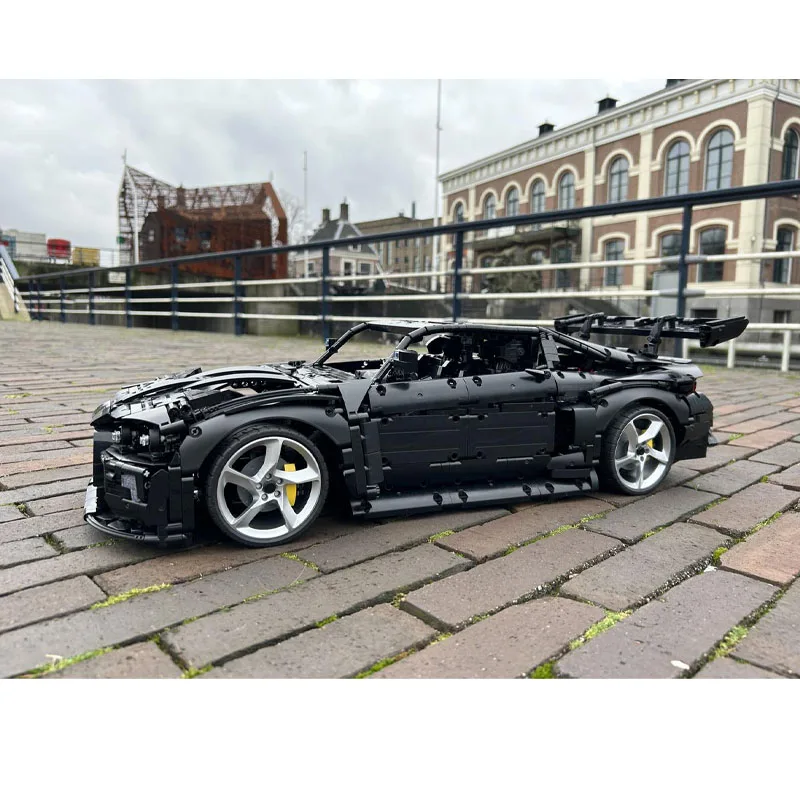 

MOC-161785 Black M4 GT3 Super Sports Car Racing Block Model 3784 Parts MOC Creative Birthday Toy Gift for Boys and Children