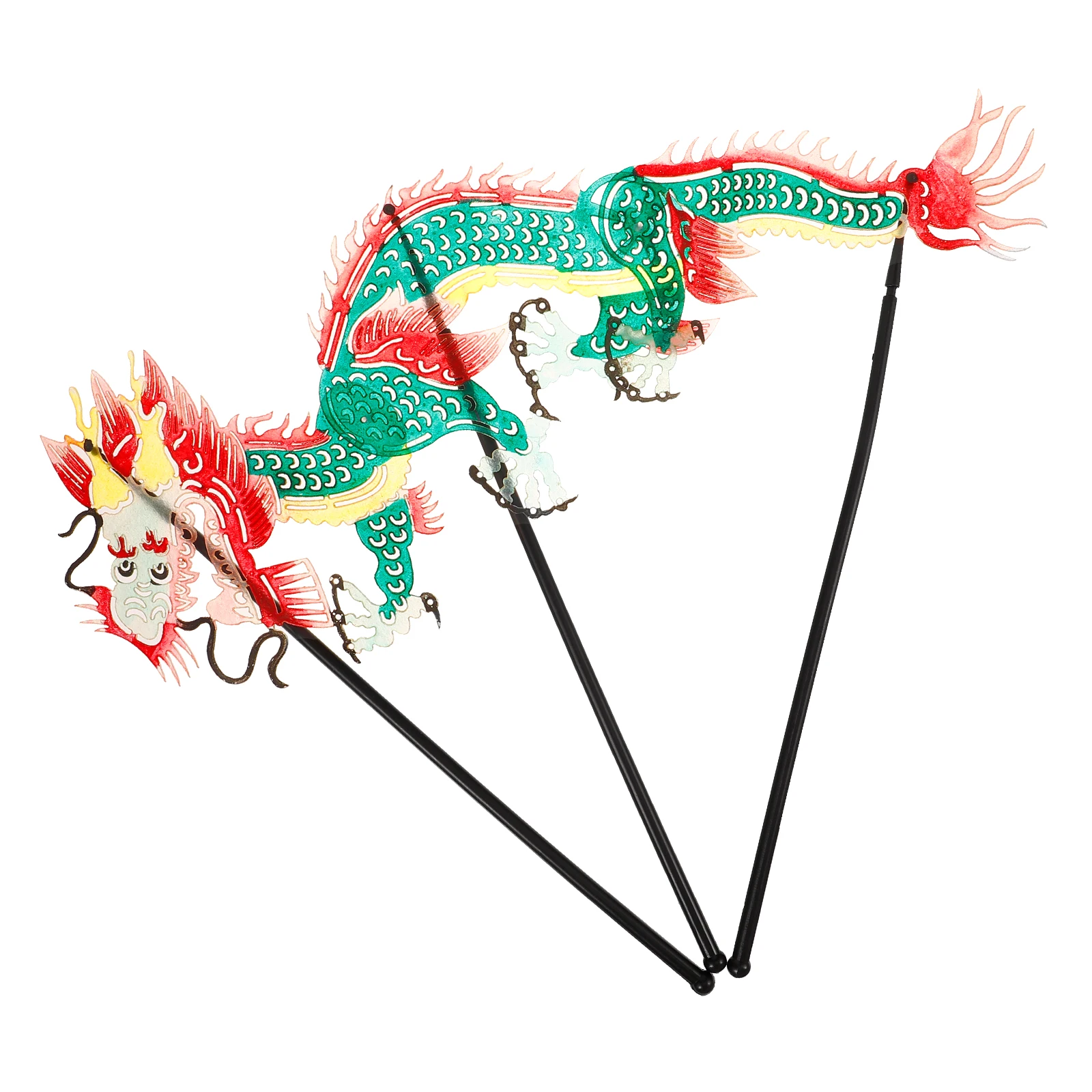 DIY Shadow Kit Chinese Elements Fine Workmanship Educational Craft for Kids Handmade Traditional Plaything