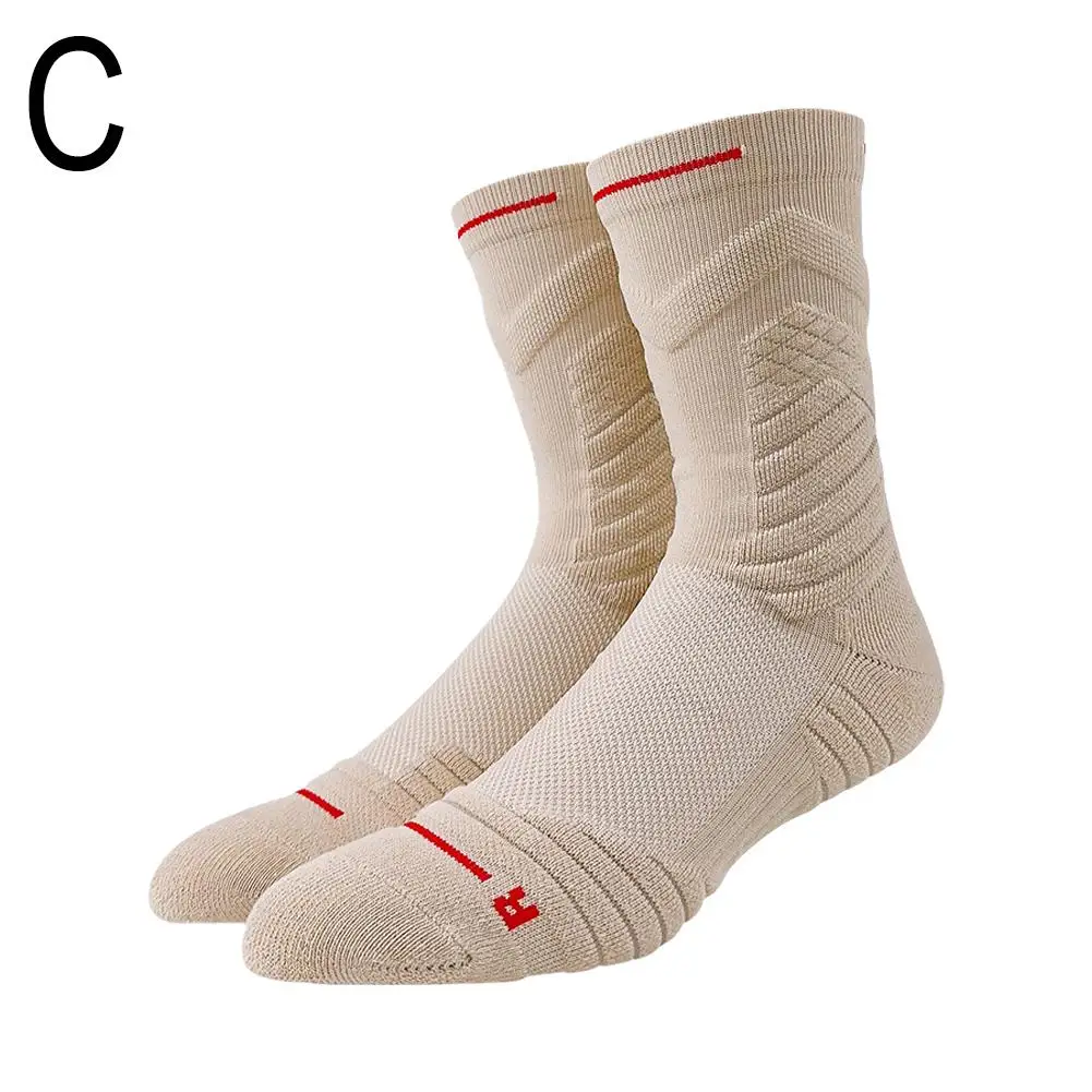 Stierkampf 2,0 Herren High-Top-Sport tuch Basketball Socken unten praktische profession elle Langrohr Mid-Tube Elite Dick lauf